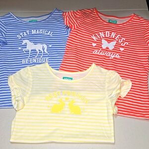 Girls 4t Ruffle sleeve t-shirts